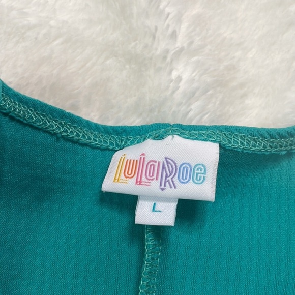 Teal Colored LuLaRoe Kimono - Picture 3 of 5